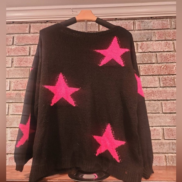 Moda Fashion NWT - One Size - Brushed Wool Sweater - Fits like a L/XL - Picture 1 of 3